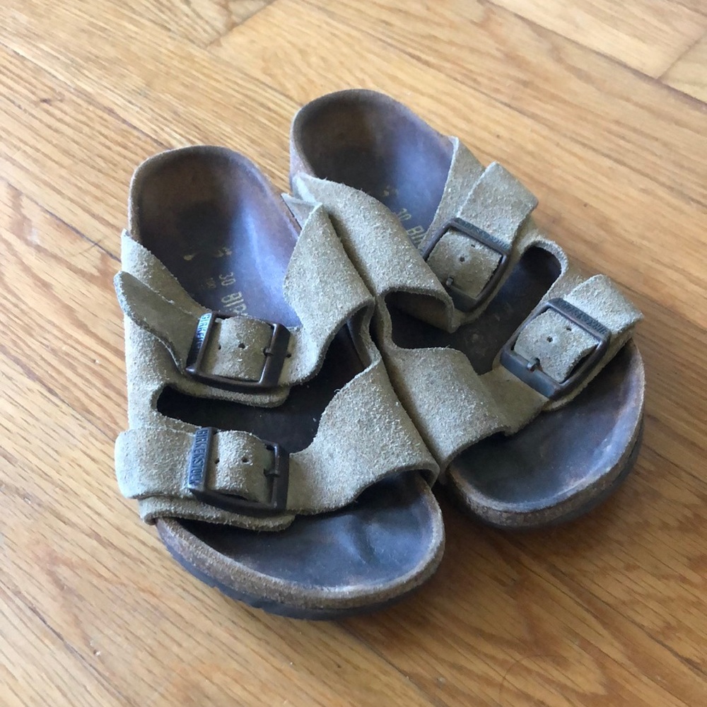 Birkenstock Arizona kids EU 30 taupe suede